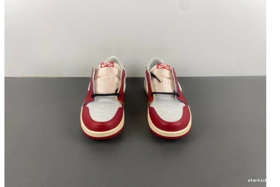 (Numbered) Jordan OG 1 HV6157-100 Trophy Retro Low Card Home Rookie Room 0730
